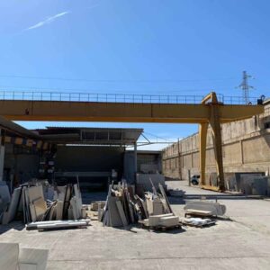 Gru a cavalletto D’Azzeo 30 Tons – 27+6+6 m