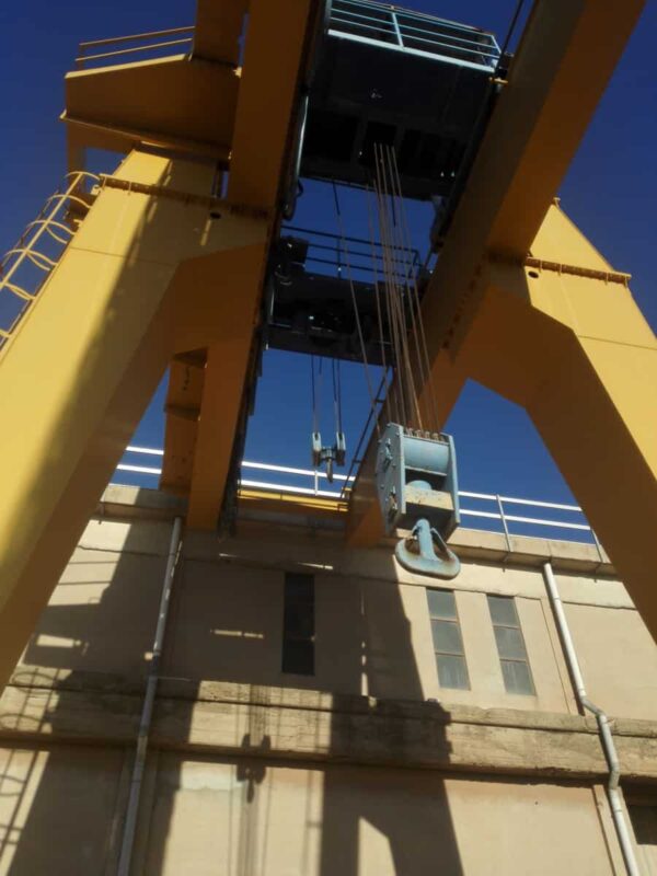 Gru a cavalletto Omis 50 Tons – 23+6 m